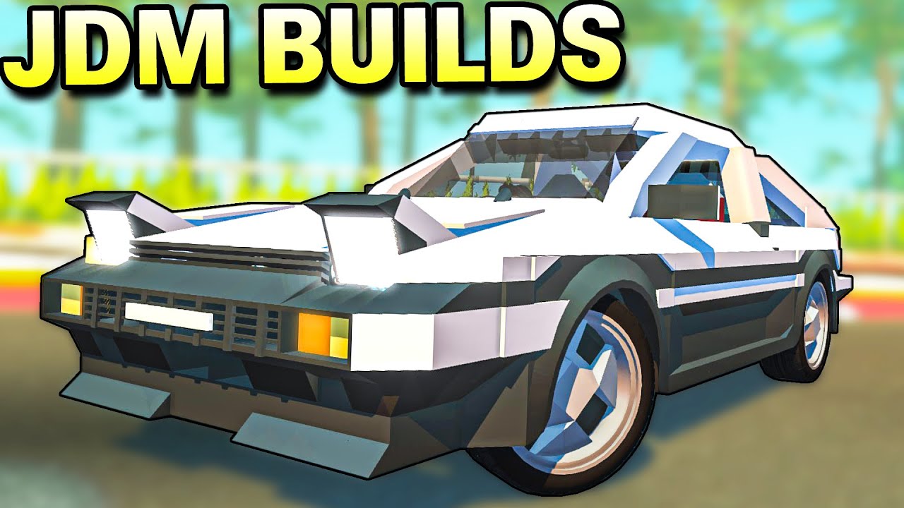 These Legendary JDM Car Builds Have MIND-BLOWING Details! (Scrap Mechanic Gameplay)