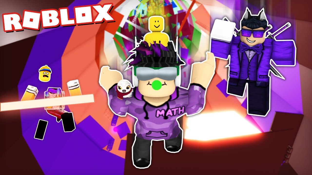 RACING on THE Tower of Hell... DOWNWARDS??? (Roblox)