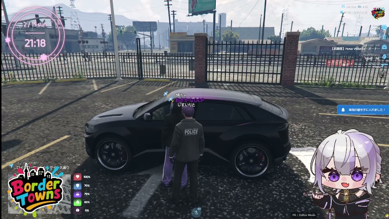 [JP/GTA]BorderTowns7日目！憐ちゃのわちゃっと物語！