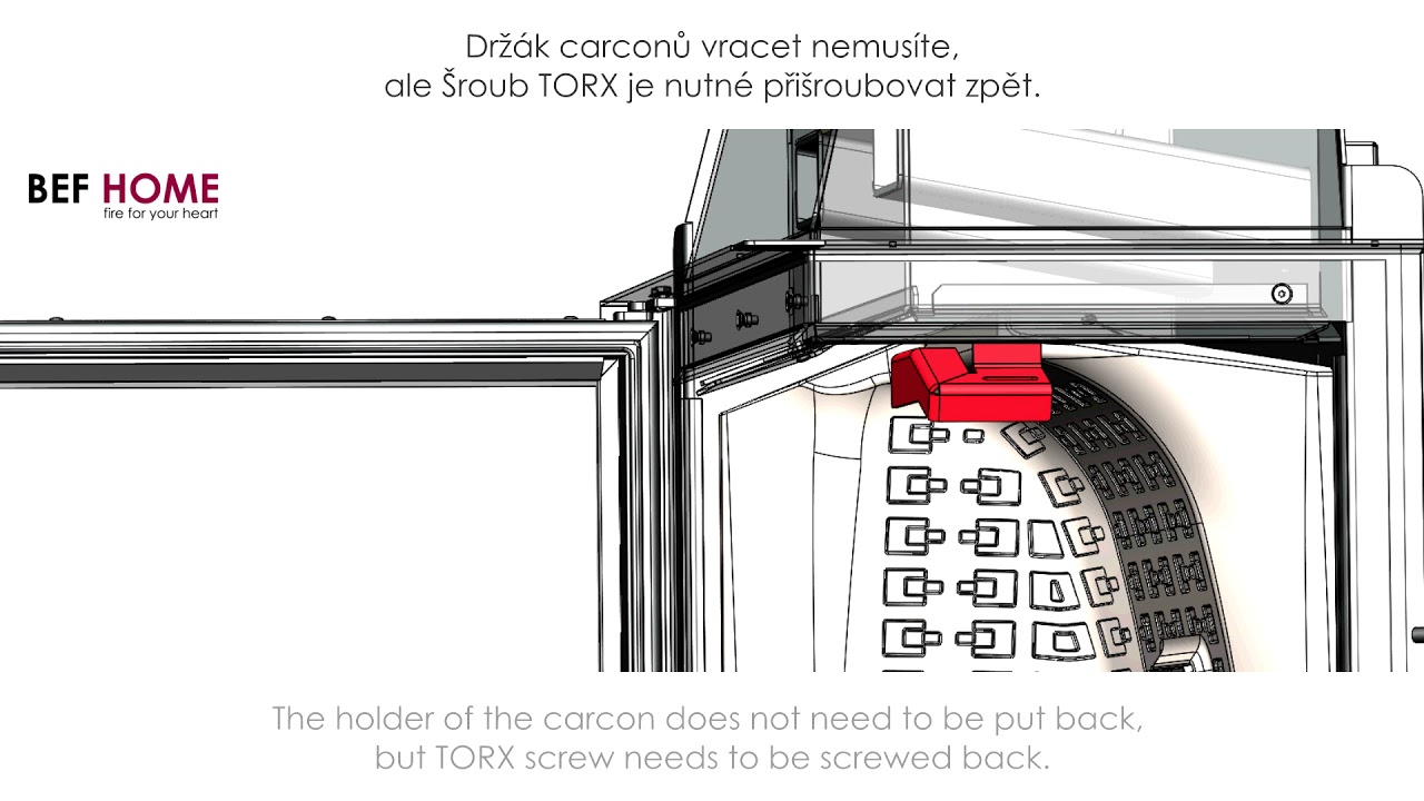Vyjmutí caronu Carcon removal