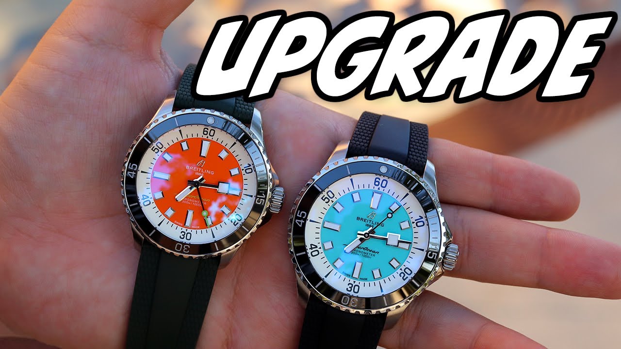 The new Breitling Superocean - Turquoise 44 vs Kelly Slater 42