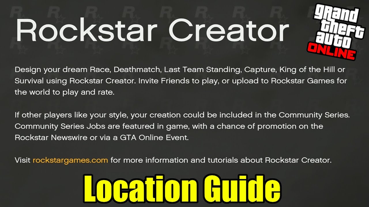 Как запустить режим Rockstar Content Creator в GTA 5 Online (Создатель миссий)