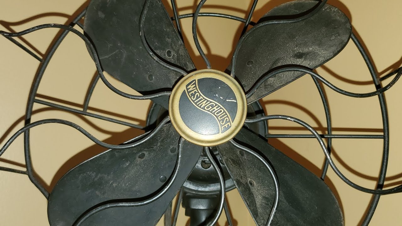 Fans From Antique Week 1 ● 1920s? Westinghouse 12