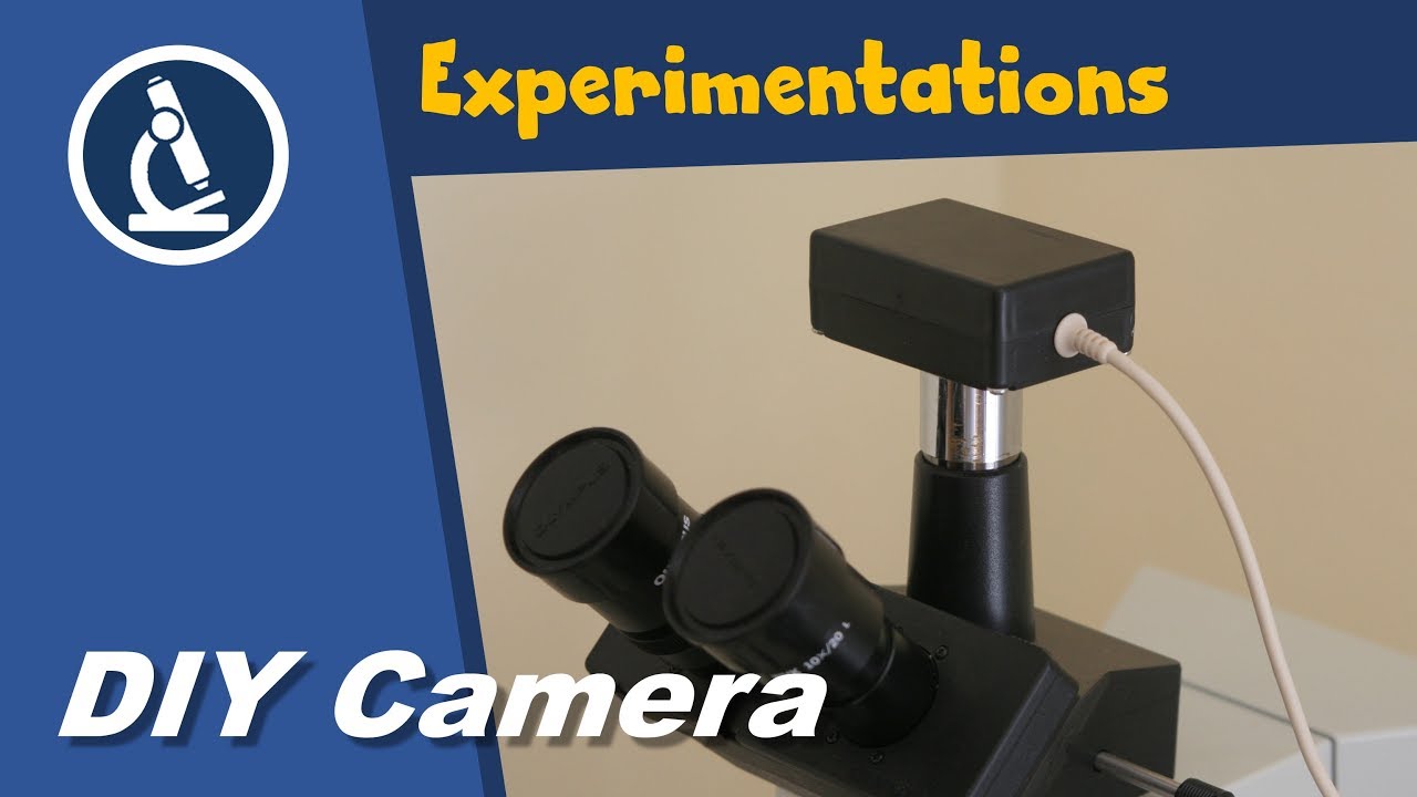 🔬 Connecting a Webcam to a microscope