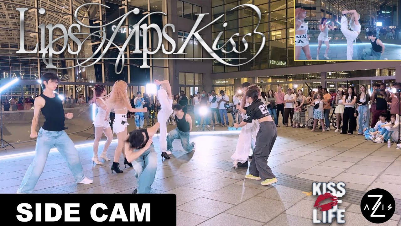 [KPOP IN PUBLIC / SIDE CAM] KISS OF LIFE (키스오브라이프) 'Lips Hips Kiss’ | DANCE COVER | Z-AXIS FROM SG