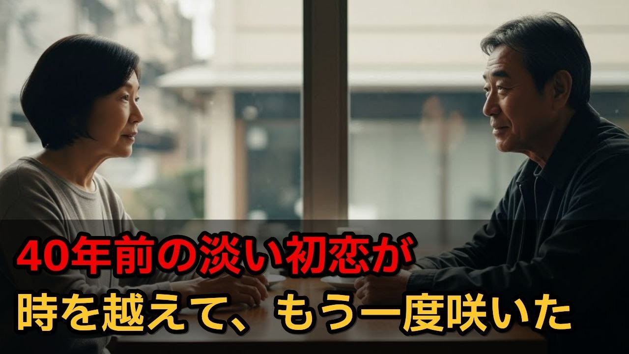 【40年ぶりの初恋】時を越えて再び出会った二人――壊れた時間が動き出した夜（実話）