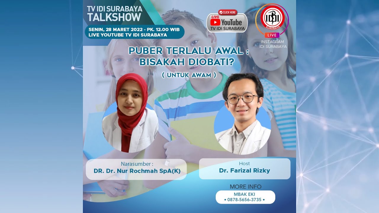 PUBER TERLALU AWAL : BISAKAH DIOBATI?