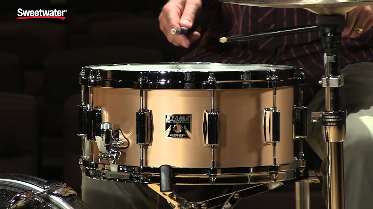 Tama Limited Edition Bell Brass Snare Drum Review by Sweetwater