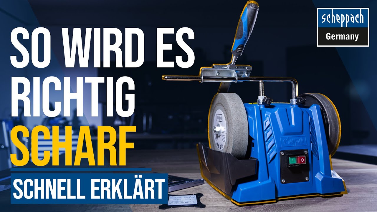 Schnell erkl&auml;rt &ndash; So sch&auml;rfst du dein Stemmeisen wie ein Profi!