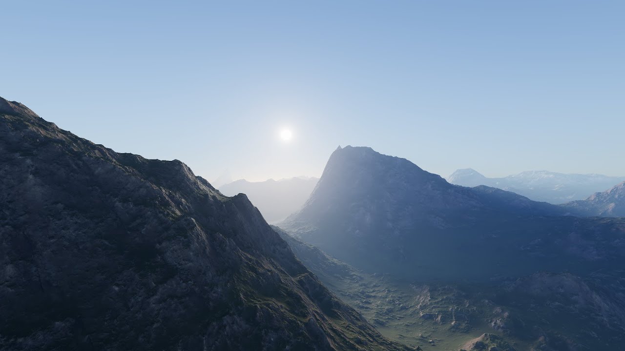 Procedural terrain with c++ and Vulkan