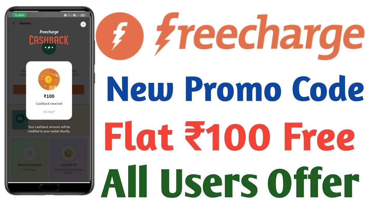 Freecharge New Promo Code || FreeCharge Promo Code || FreeCharge Offer || Today Recharge Offers