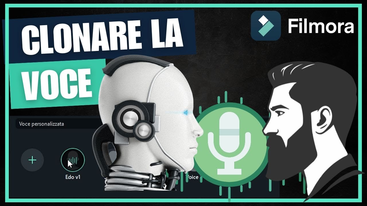 Come CLONARE la VOCE con l'AI per i nostri video | Wondershare Filmora