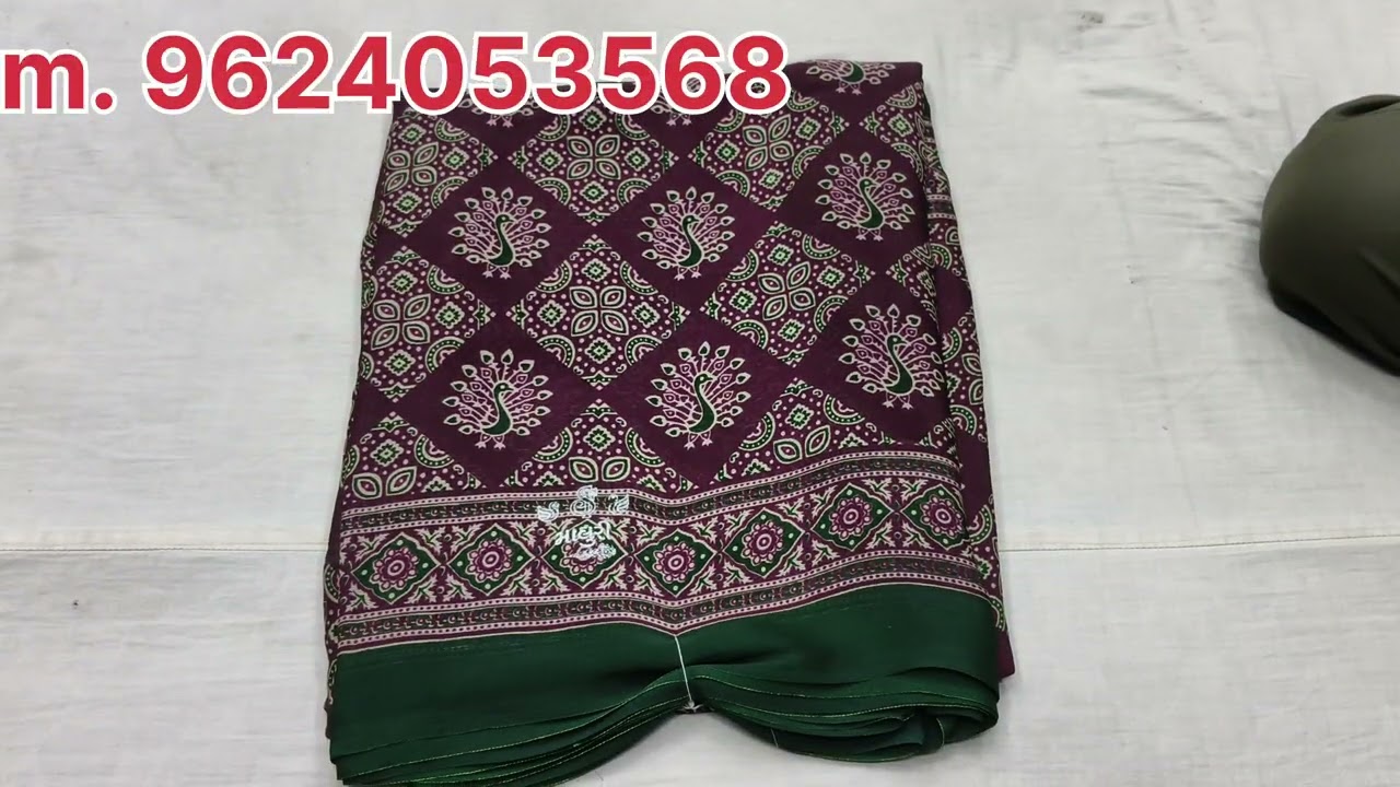Mashaki sarees new surat saree #bandhani #organzasaree #cotton 