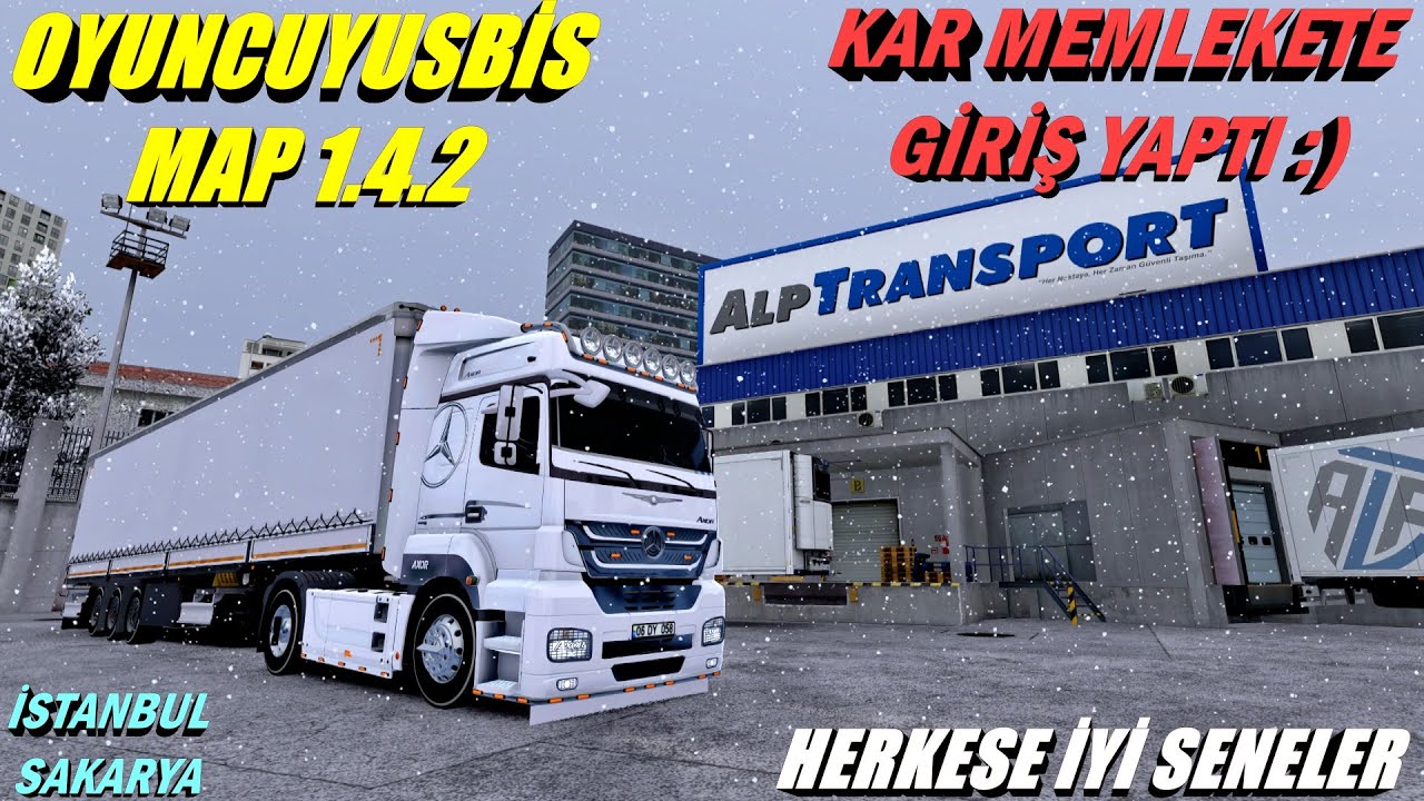 HERKESE İYİ SENELER DİLİYORUZ :) OYUNCUYUSBİS MAP 1.4.2 İSTANBULDAN SAKARYA'YA AXOR İLE BİR SEFER