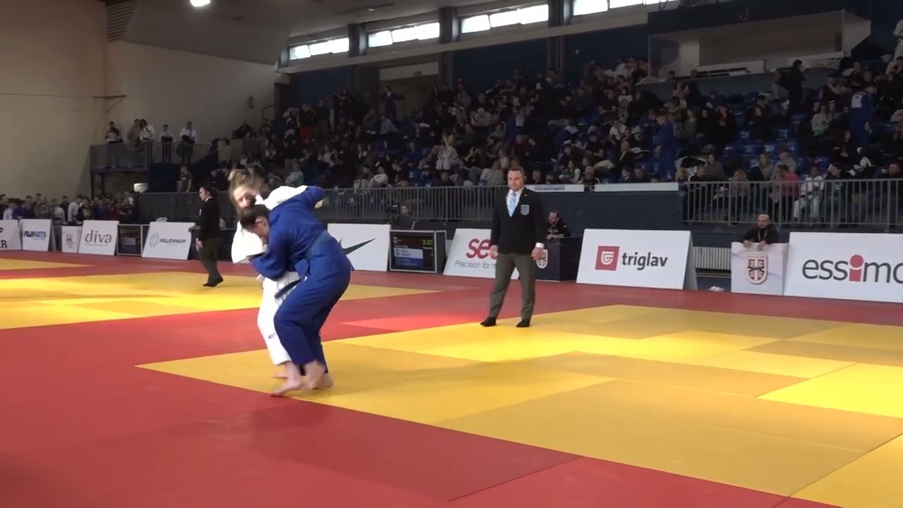 Mia Mortvanski PKI Mila Pejić KIN 0:1 -57kg #PrvenstvoSrbijeKadeti2026