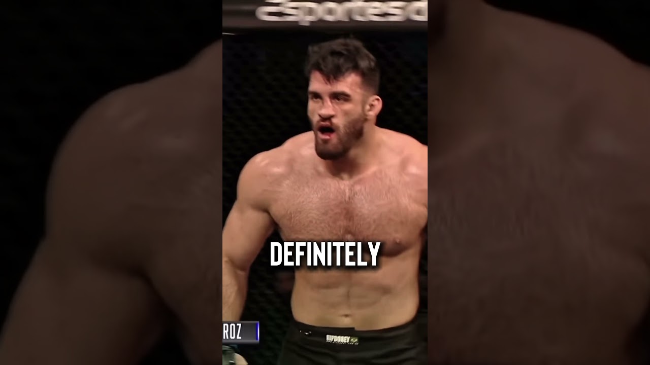 Он поправил сломанный нос во время драки 🤯 (@lfafights)