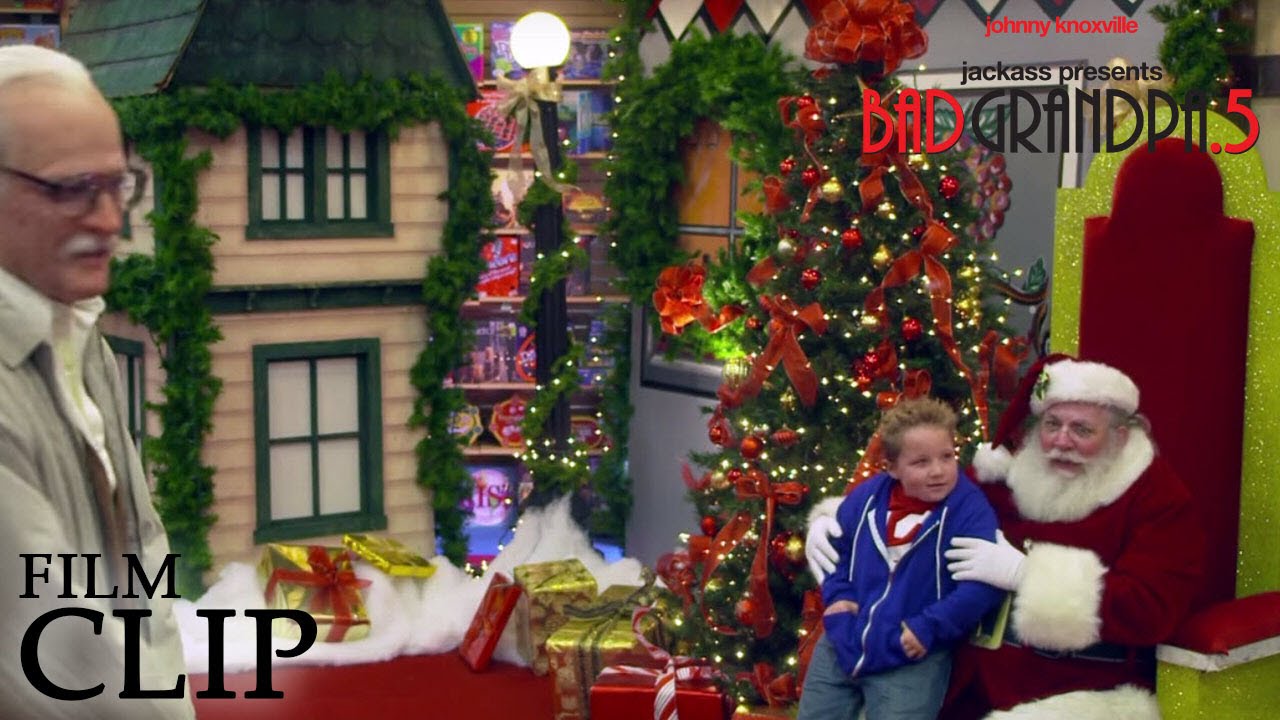 JACKASS PRESENTS: BAD GRANDPA .5 | Santa Clause | Official Film Clip (HD)