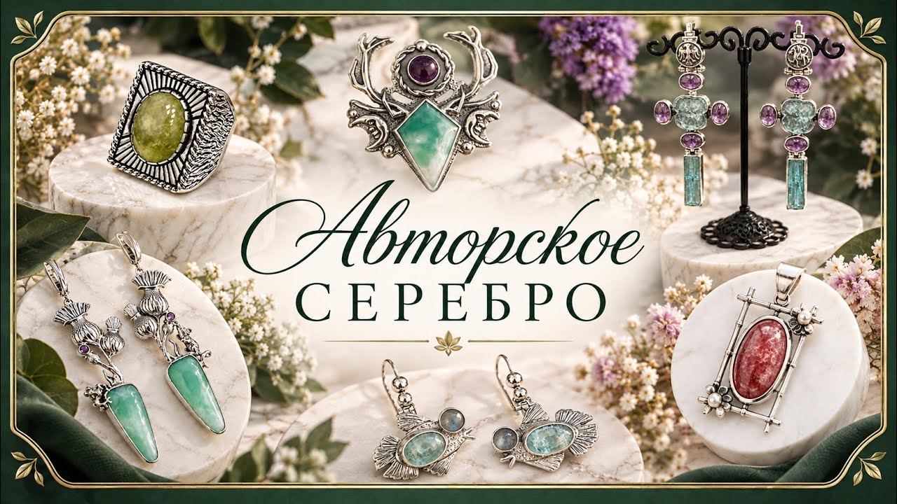 Готовимся к выставке JUNWEX 💎 серебряные украшения с натуральными камнями