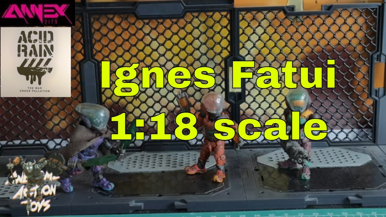 Annex 2179 Ignes Fatui 1:18 scale action figures. These little guys are just too much fun!