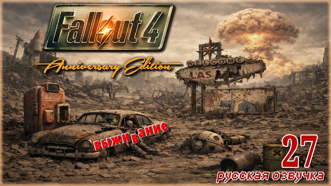 FALLOUT 4 AE🧸ОЛДЕР В РЕЖИМЕ ВЫЖИВАНИЯ🧸СТРИМ 27