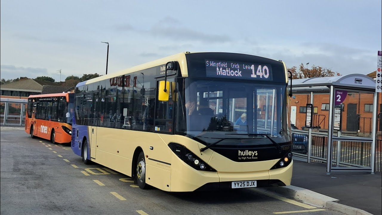 *Very Nice* 5207 YY25 DJX ADL E200MMC | hulleys by High Peak Buses