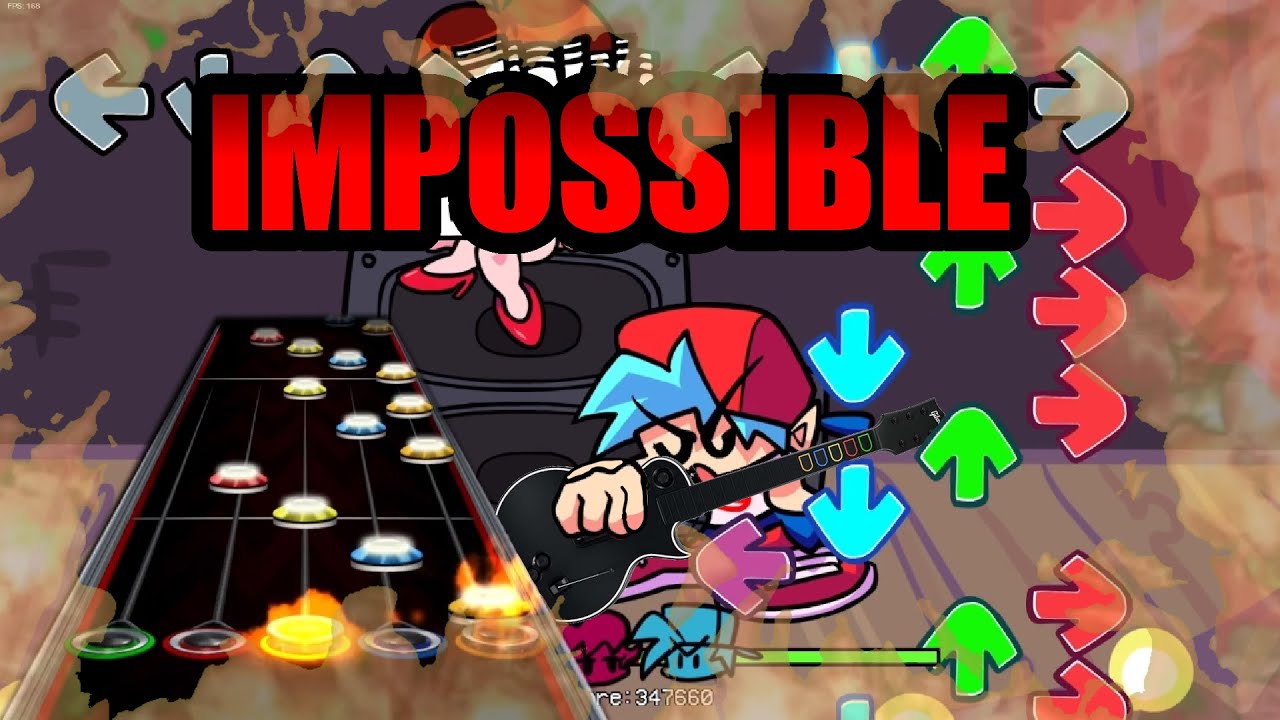 [OUTDATED] IMPOSSIBLE MOD - Through The Fire And Flames in Friday Night Funkin'