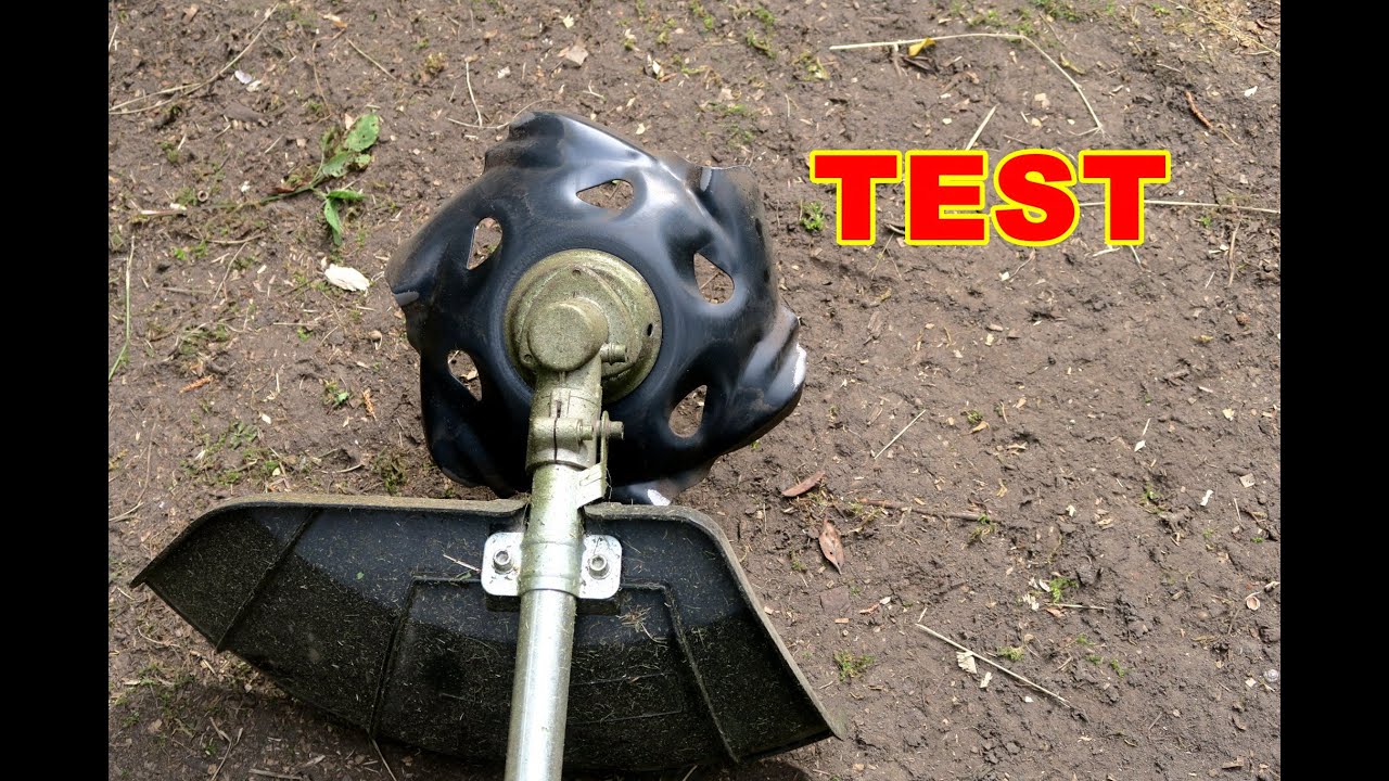 Щит от сорняков, мха, травы Бензиновый кусторез ТЕСТ