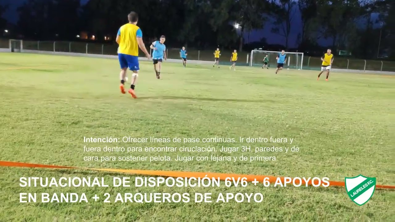 Situacional de Disposición 6v6 + 6 + 2 arqueros