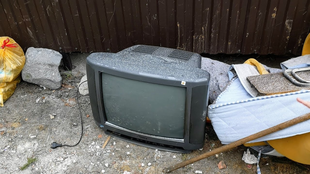 📺📽️ Czy telewizor ze śmietnika zadziała ? Retro SaveMan w Akcji!!!
