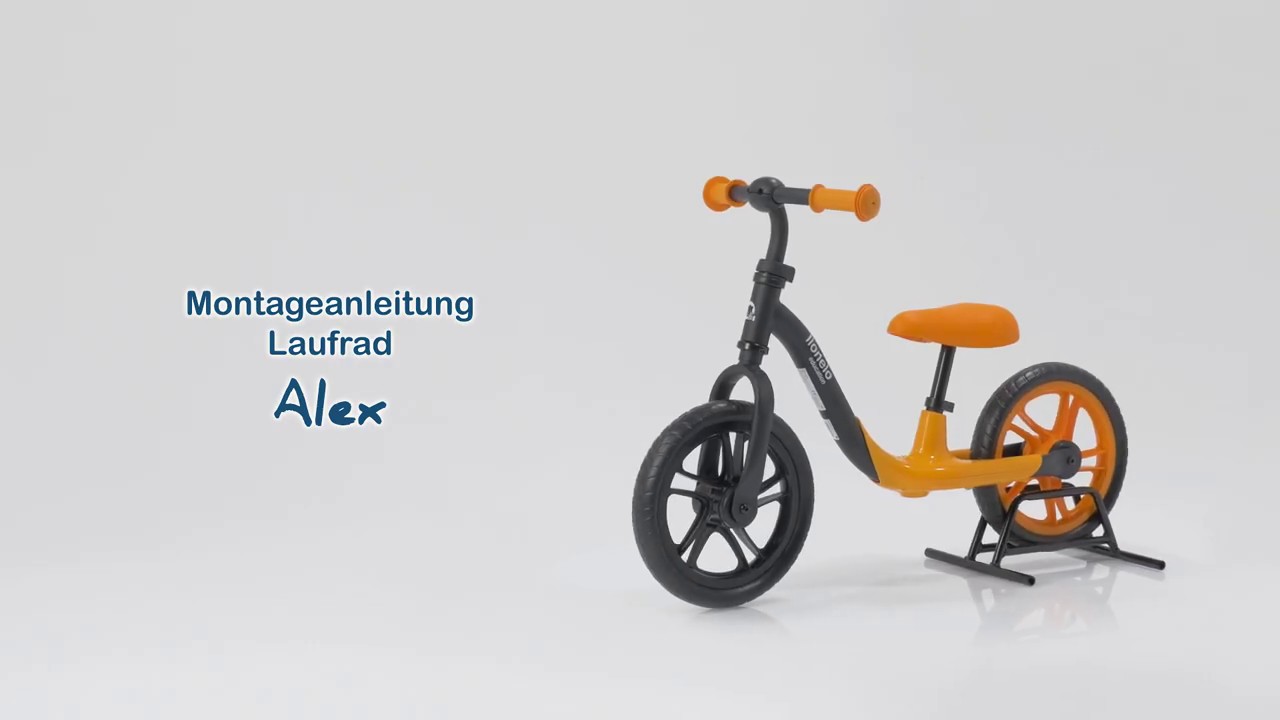 Lionelo Alex - Montageanleitung Laufrad