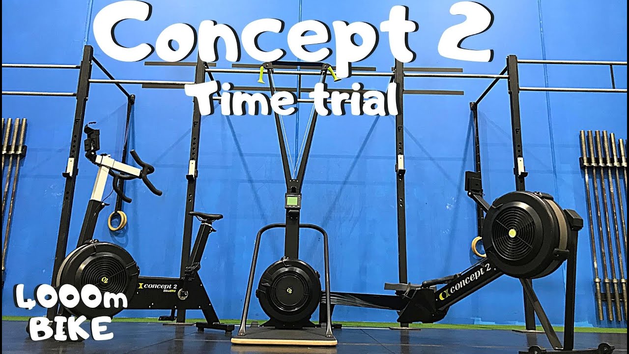Concept 2 erg | 4000m Bike Time Trial