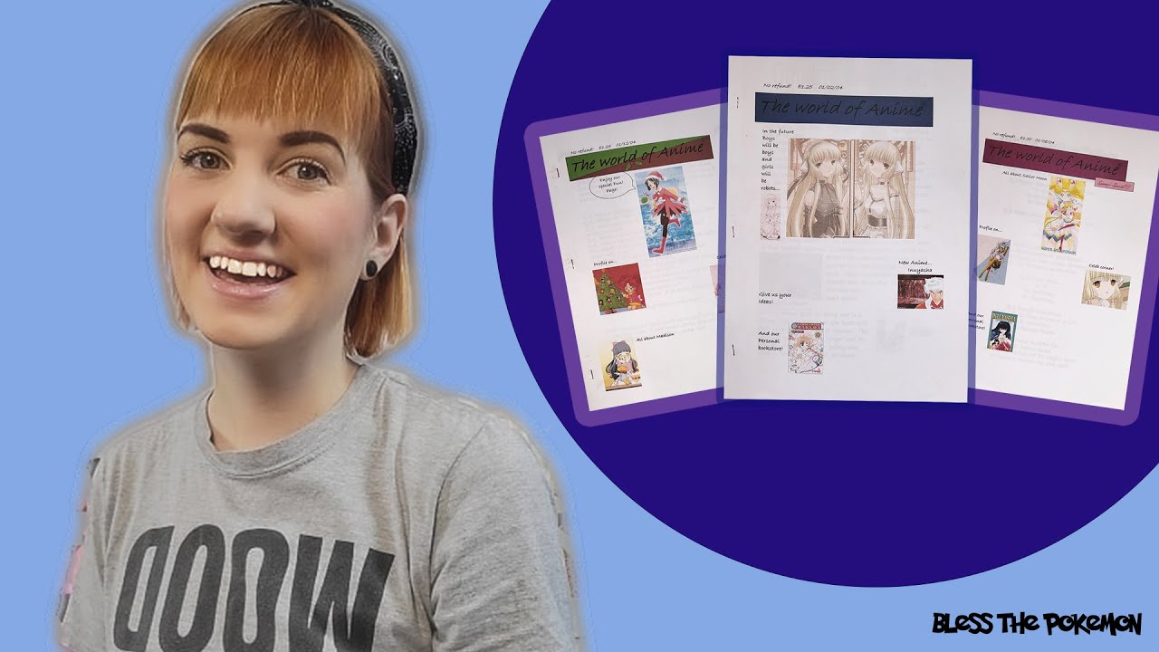 YouTube Partner Party | Reading magazines I made when I was 13