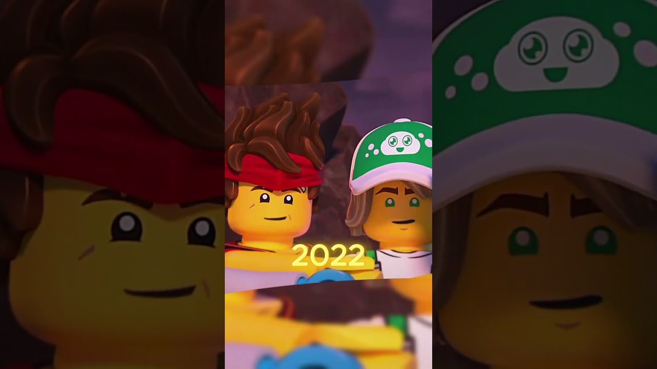 Ninjago high five🤝 2024 vs 2022🔥 #ninjago #cartoon #nostalgia