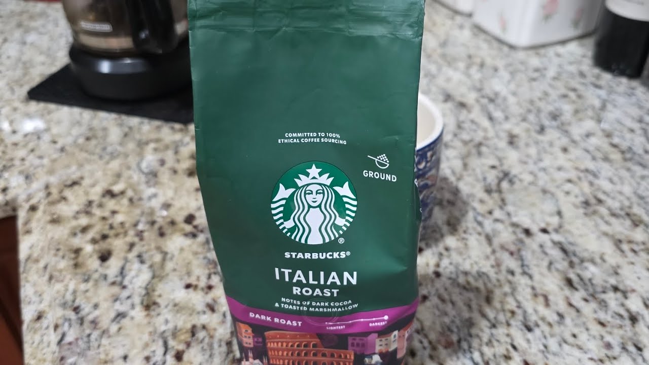 Starbucks Italian Roast Coffee ASMR VI 
