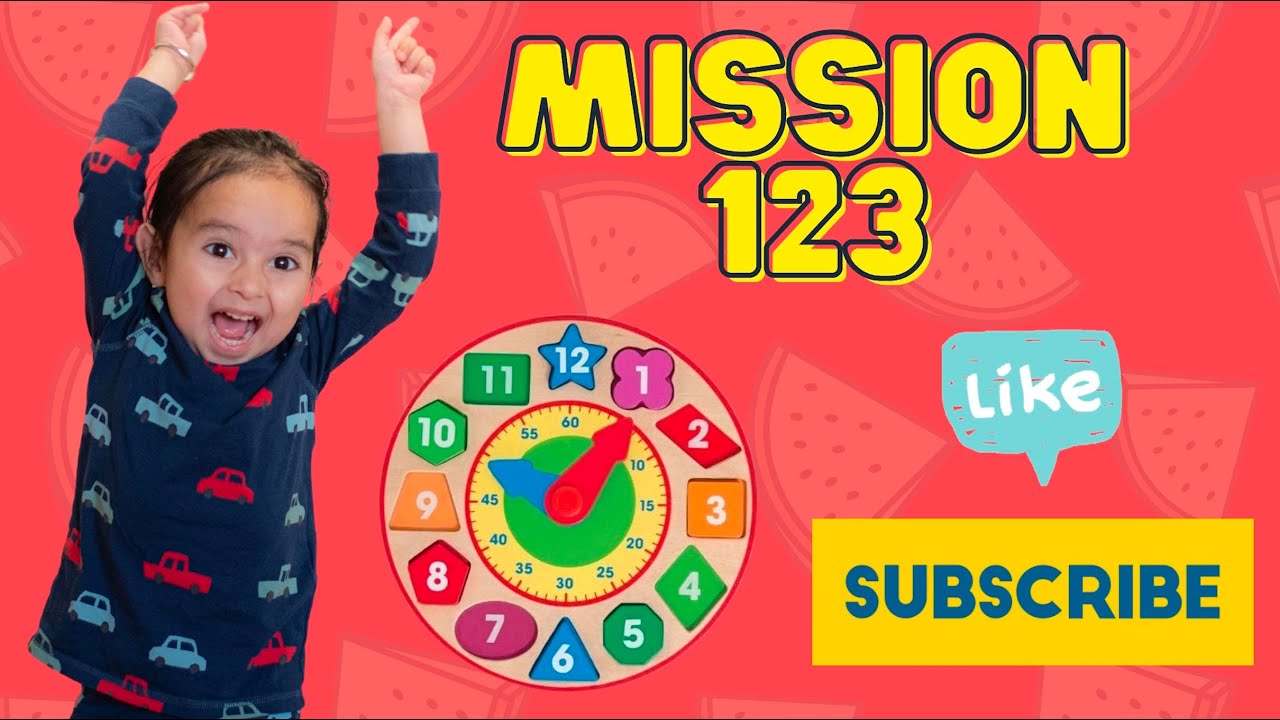 Mission 123 Possible + 123 Clock Puzzle + Numbers with Amitoj