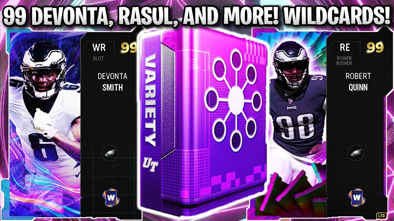 99 OVERALL DEVONTA SMITH, RASUL, AND MORE! WEEKLY WILDCARDS! | MADDEN 23 ULTIMATE TEAM