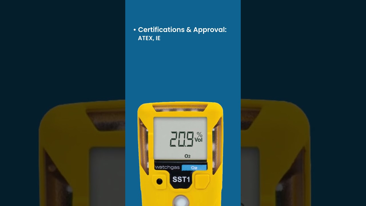 Advance Portable Single Gas Oxygen Detector | SST1 | Instrukart