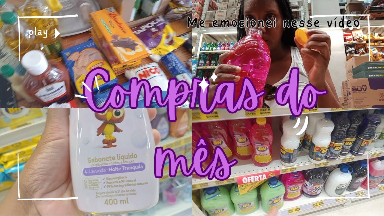 1°compra do ano 🙏|compras do mês de janeiro 🥰