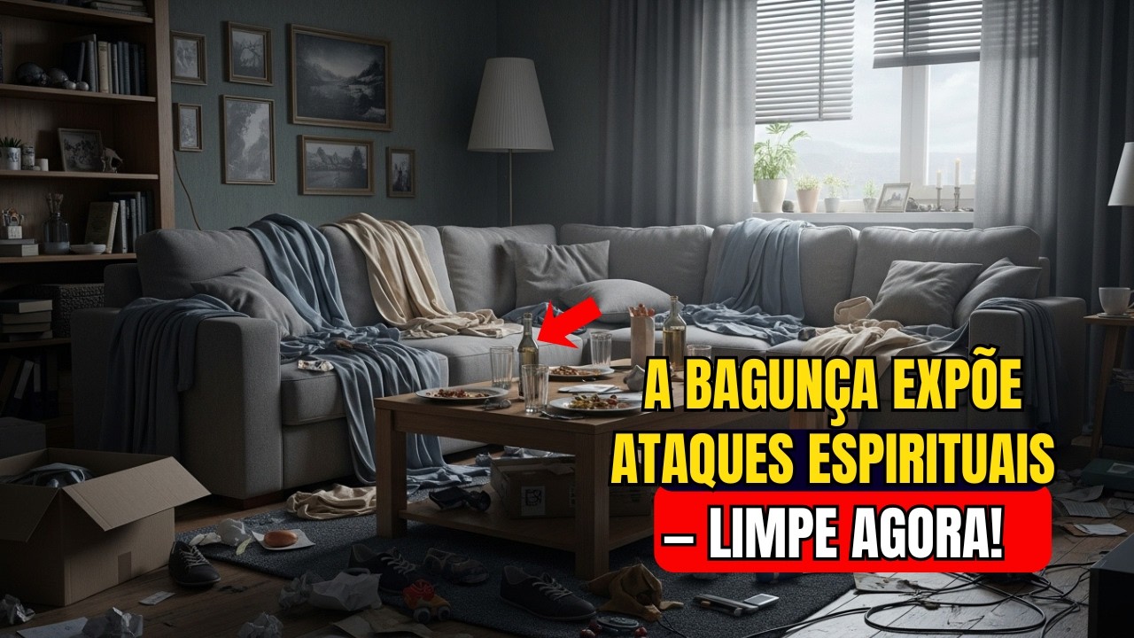 Poucos sabem disso: a bagunça revela batalhas ESPIRITUAIS — organize urgente!