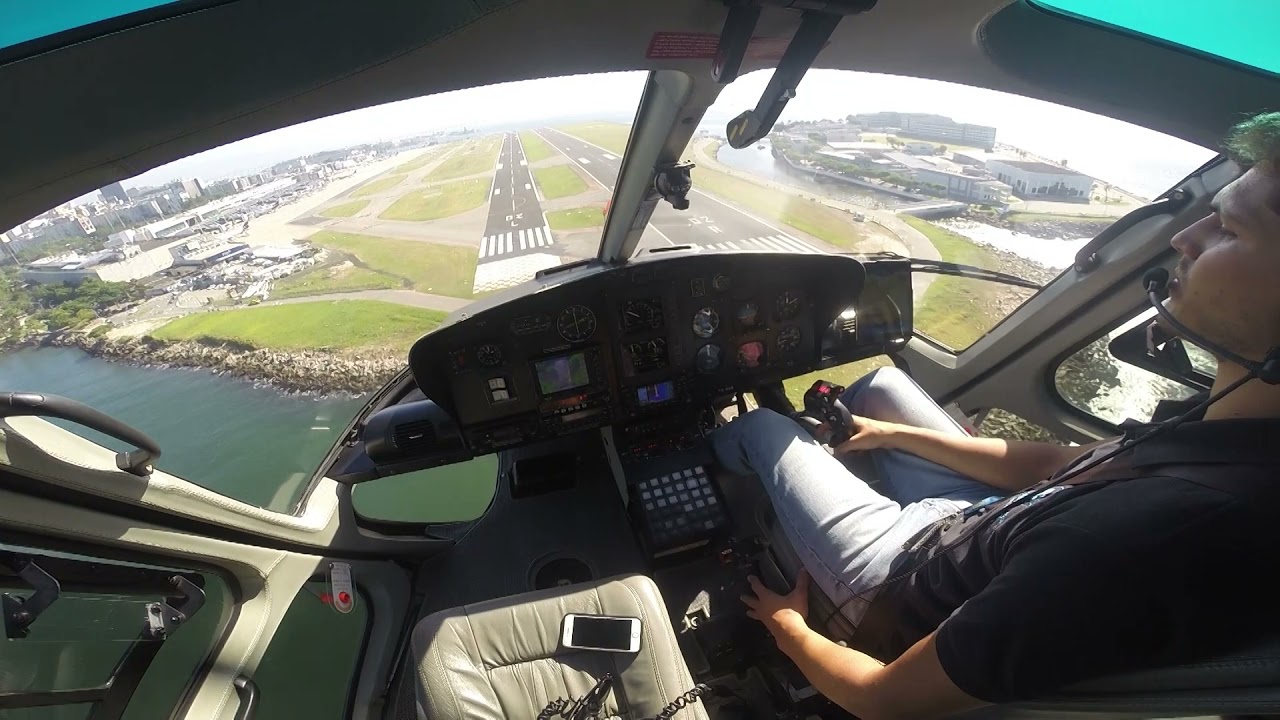 H125 | Landing SBRJ - Santos Dumont Airport.