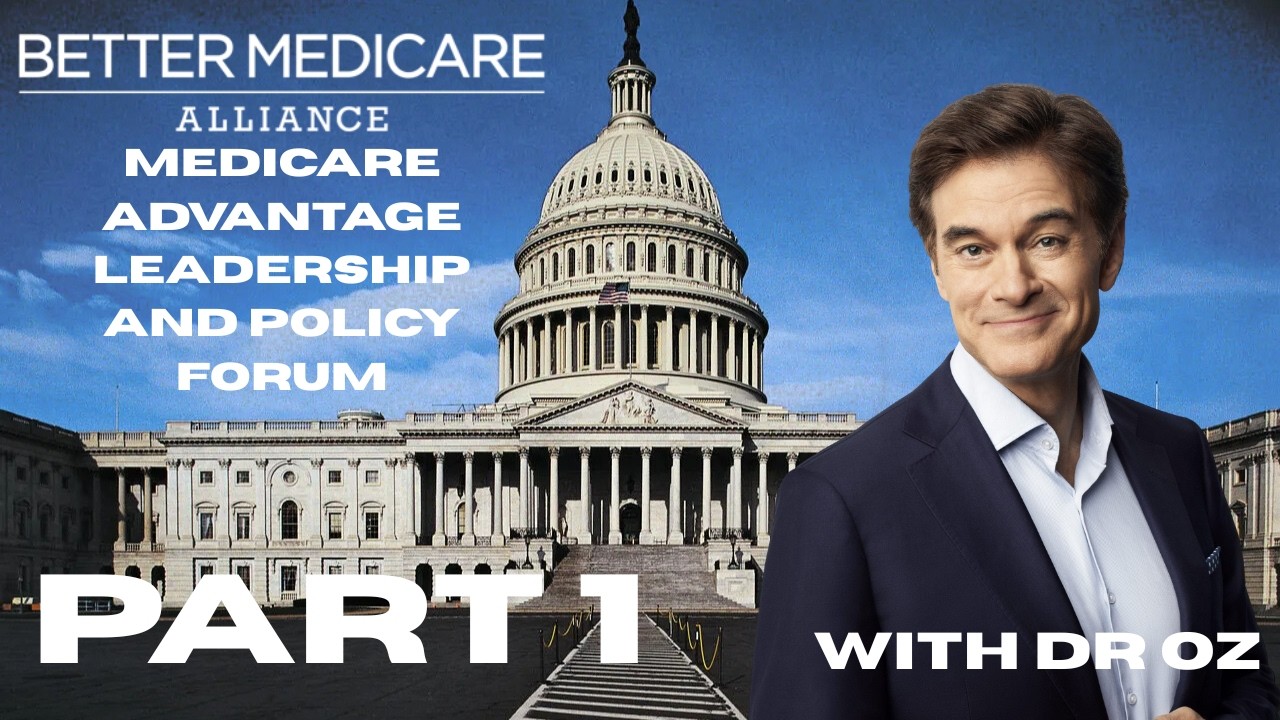 Часть 1: Форум лидеров альянса Better Medicare с доктором Озом, 15 октября 2025 г.