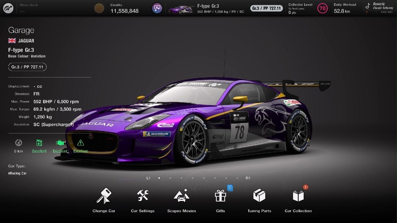 Gran Turismo 7 Missions The Sun Also Rises Bathurst Gr.3 Battle Mount Panorama Jaguar F-type Gr.3 