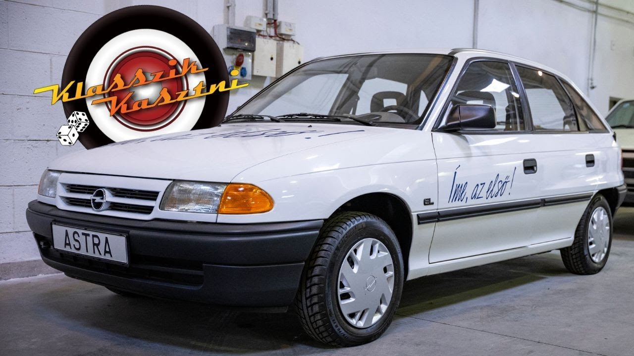 Amikor '92-ben űrhajót gyártottunk: Íme, az ELSŐ MAGYAR ASTRA | 1992 Opel Astra F [ENG. sub.]