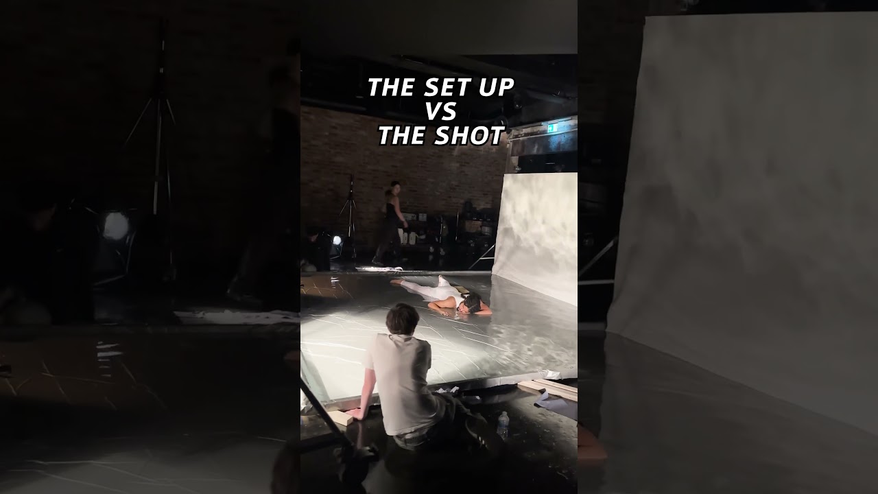 The setup vs the shot 🎥