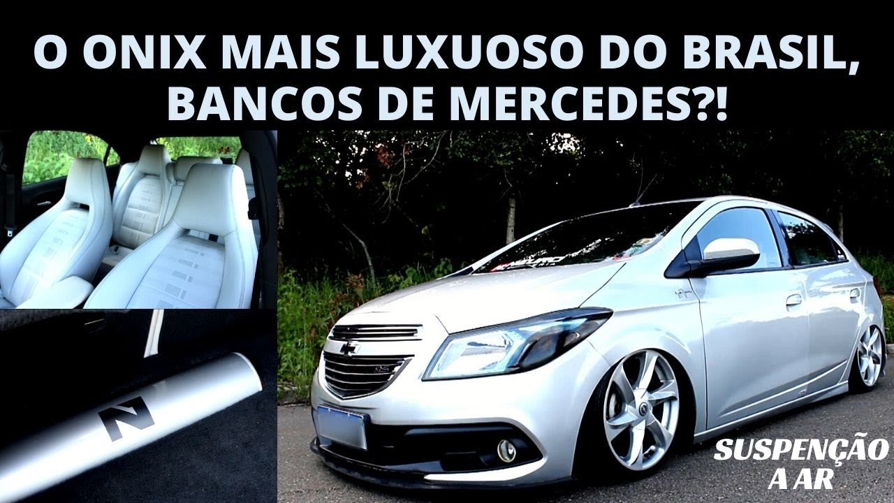 Chevrolet Onix mais lindo do Brasil (o popular de LUXO)!