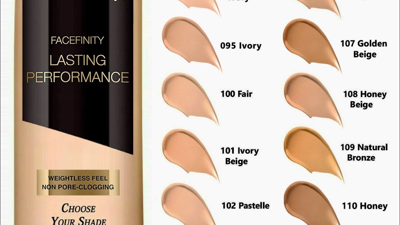 MAXFACTOR LASTING PERFORMANCE FOUNDATION