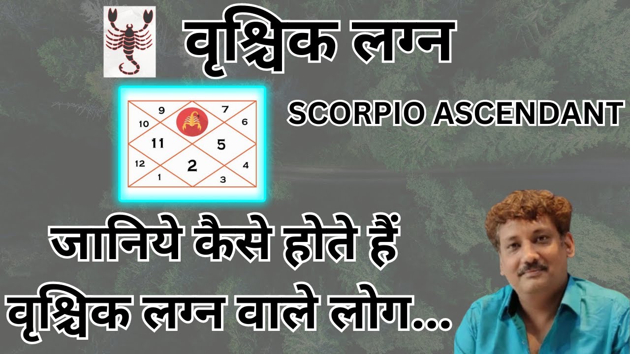Vrishchik lagna wale log kaise hote hain | Scorpio ascendant 2023