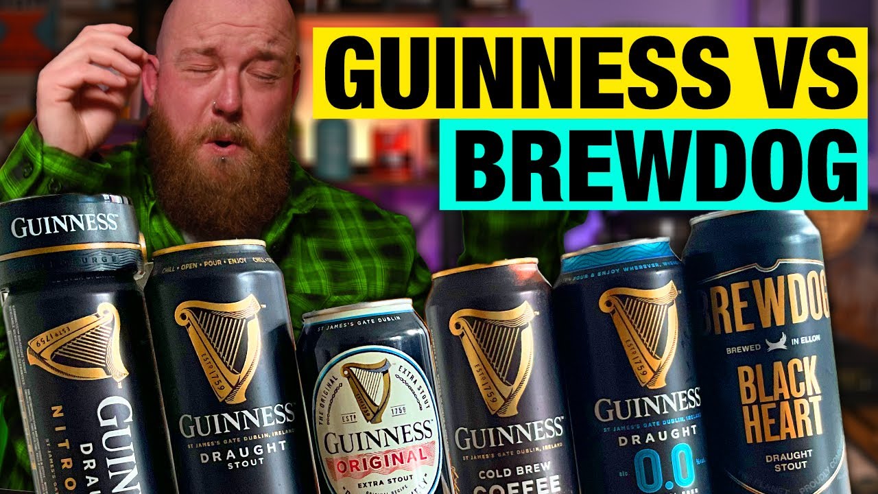 Ultimate GUINNESS vs BREWDOG Showdown! Every Guinness vs BrewDog Black Heart