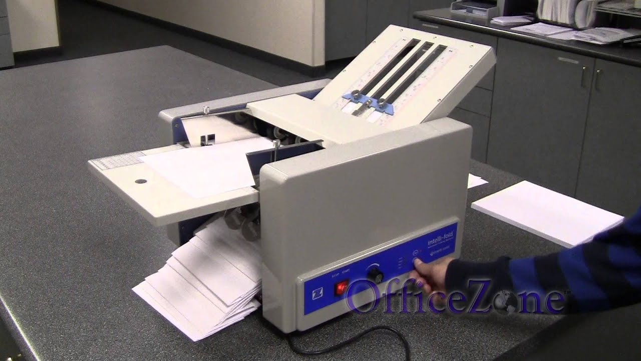 Intelli-Fold™ DE-112AF Paper Folder from Intelli-Zone™