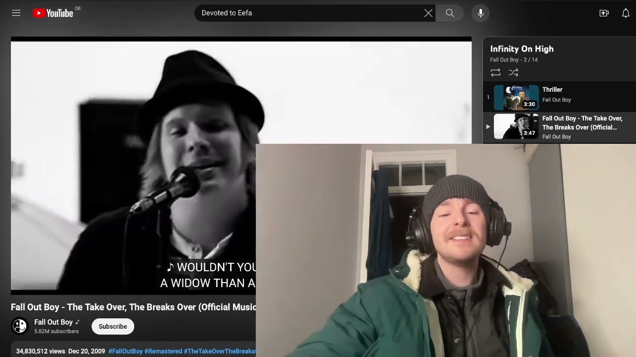 Fall Out Boy - The Take Over, the Breaks Over Reaction